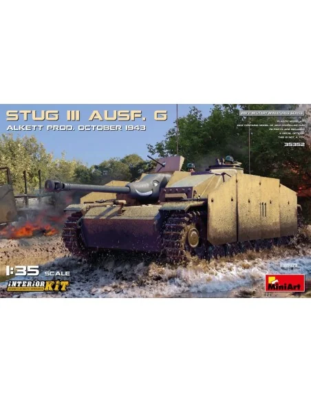StuG III Ausf. G October 1943 Alkett Prod. Interior Kit, 1/35 - Min...