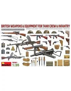 British Weapons & Equipment For Tank Crew & Infantry, 1/35 - MiniAr...