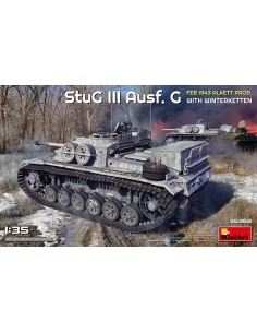 StuG III Ausf. G Feb 1943 Alkett Prod. with Winterketten, 1/35 - Mi...