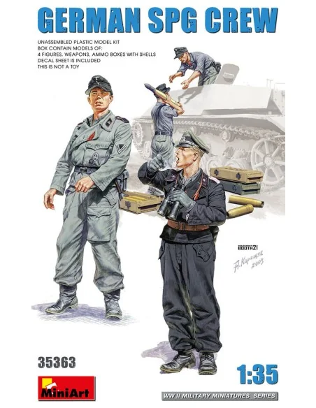[NO_DESC] German SPG Crew, 1/35 - MiniArt 35363