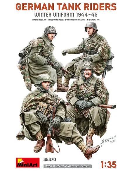 [NO_DESC] German Tank Riders (Winter Uniform 1944-45), 1/35 - MiniA...