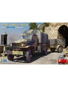 G7107 Cargo Truck with Ben Hur Trailer, 1/35 - MiniArt 35372