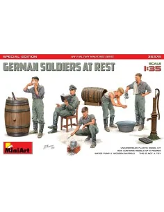 GERMAN SOLDIERS AT REST. SPECIAL EDITION, 1/35 - MiniArt 35378