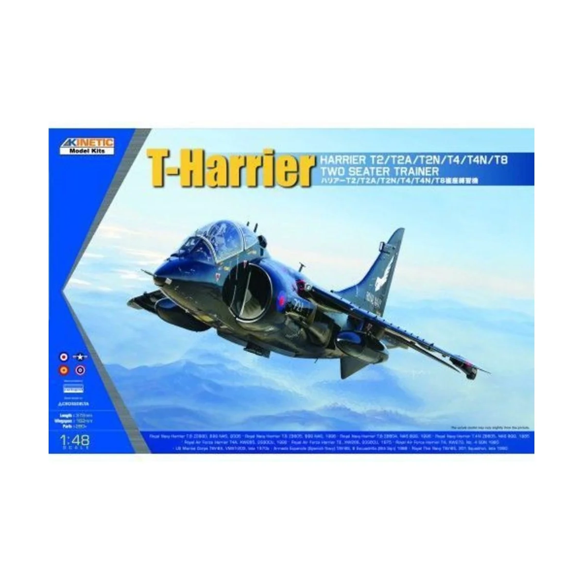 T-Harrier T2/T4/T8 - KINETIC K48040