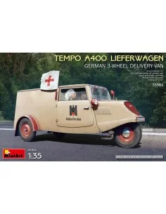 Tempo A400 Lieferwagen. German 3-Wheel Delivery Van, 1/35 - MiniArt...