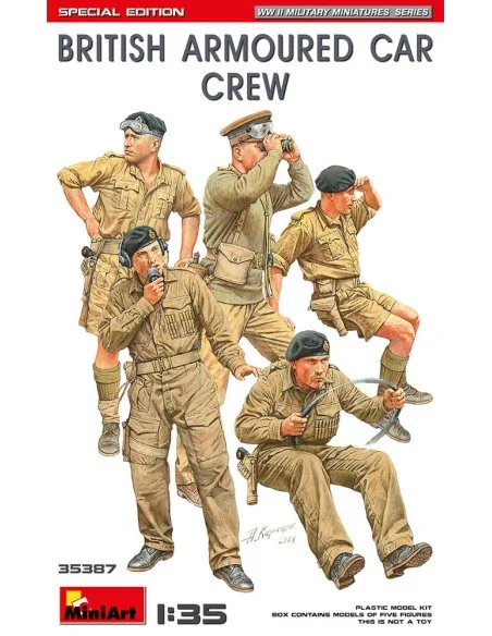 [NO_DESC] British Armoured Car Crew.Special Edition, 1/35 - MiniArt...