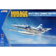 Mirage 2000C Multi-role Combat Fighter, 1/48 - KINETIC K48042