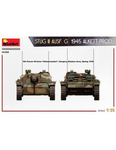 StuG III Ausf. G 1945 Alkett Prod., 1/35 - MiniArt 35388
