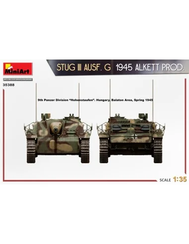 StuG III Ausf. G 1945 Alkett Prod., 1/35 - MiniArt 35388