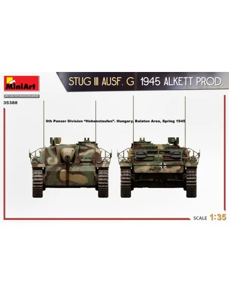StuG III Ausf. G 1945 Alkett Prod., 1/35 - MiniArt 35388