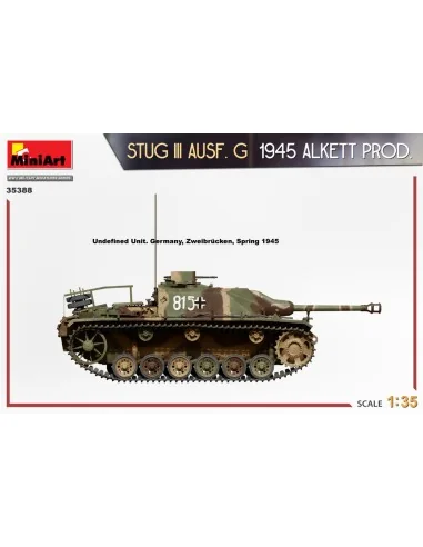 StuG III Ausf. G 1945 Alkett Prod., 1/35 - MiniArt 35388