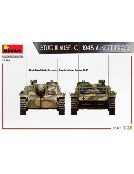 StuG III Ausf. G 1945 Alkett Prod., 1/35 - MiniArt 35388