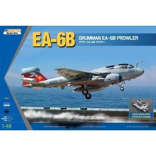 EA-6B (New Wing) Grumman Prowler, 1/48 - KINETIC K48044 EA-6B (New Wing) Grumman Prowler, 1/48 - KINETIC K48044