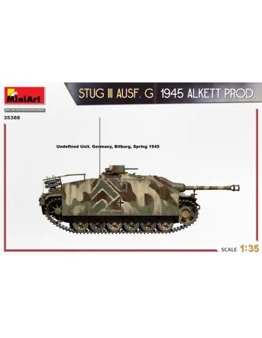 StuG III Ausf. G 1945 Alkett Prod., 1/35 - MiniArt 35388