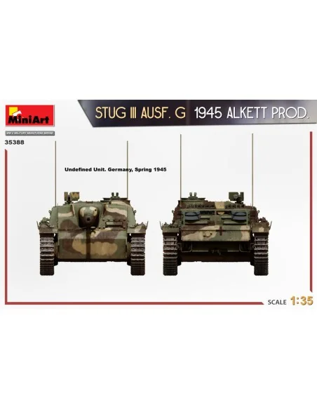 StuG III Ausf. G 1945 Alkett Prod., 1/35 - MiniArt 35388