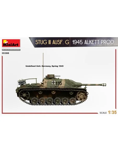 StuG III Ausf. G 1945 Alkett Prod., 1/35 - MiniArt 35388