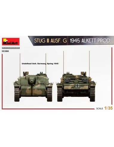 StuG III Ausf. G 1945 Alkett Prod., 1/35 - MiniArt 35388