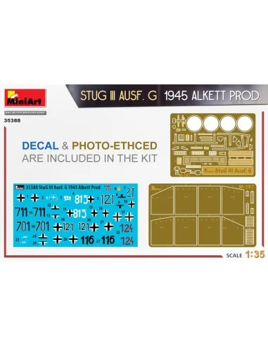 StuG III Ausf. G 1945 Alkett Prod., 1/35 - MiniArt 35388