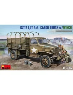 1, 5t 4x4 G7117 Cargo Truck w/Winch, 1/35 - MiniArt 35389