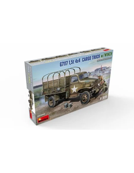 [NO_DESC] 1, 5t 4x4 G7117 Cargo Truck w/Winch, 1/35 - MiniArt 35389