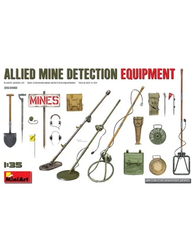 Allied Mine Detection Equipment, 1/35 - MiniArt 35390