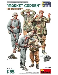 Market Garden (Netherlands 1944) Resin Heads, 1/35 - MiniArt 35393