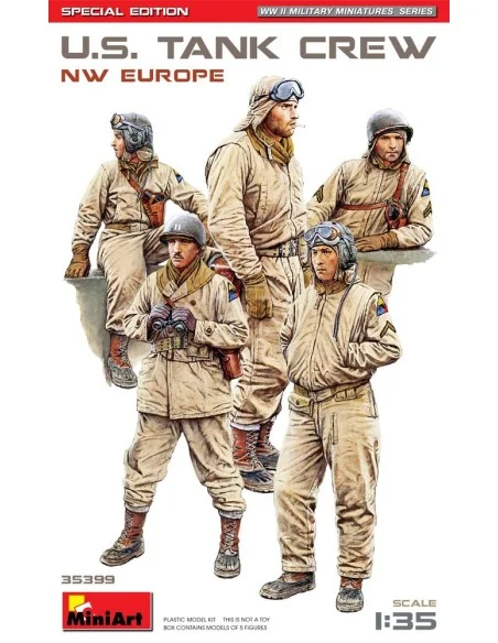 U.S. Tank Crew ( NW Europe). Special Edition, 1/35 - MiniArt 35399
