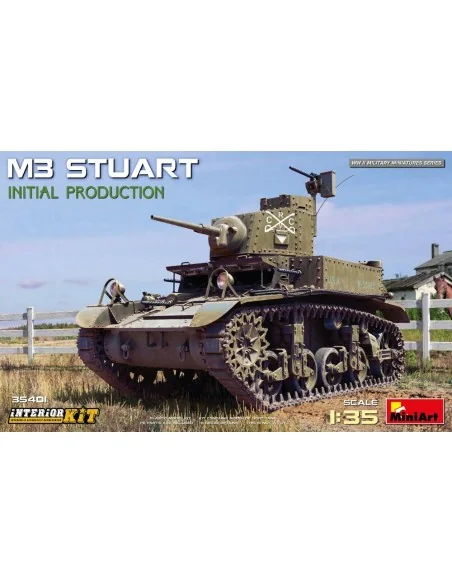 [NO_DESC] M3 Stuart Initial Prod. Interior Kit, 1/35 - MiniArt 35401
