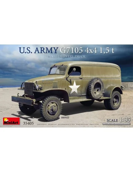 U.S. Army G7105 4x4 1, 5 t Panel Van, 1/35 - MiniArt 35405