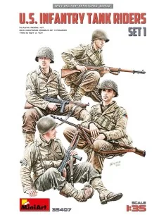 U.S. Infantry Tank Riders. Set 1, 1/35 - MiniArt 35407