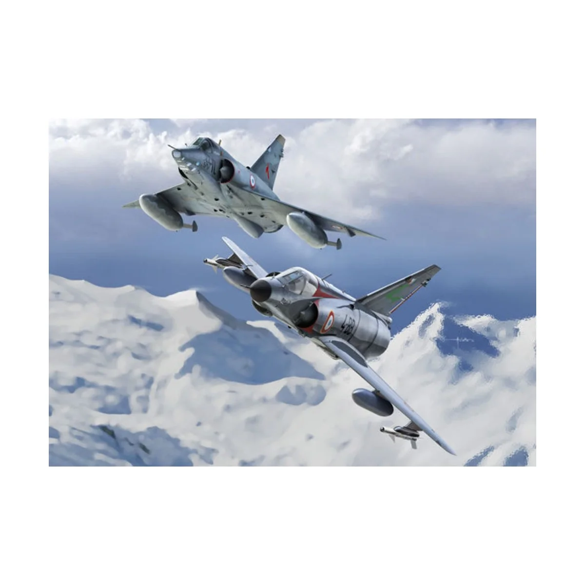 MIRAGE IIIE/O/R/RD, 1/48 - KINETIC K48050 MIRAGE IIIE/O/R/RD, 1/48 - KINETIC K48050