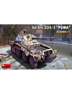 Sd.Kfz.234/2 “Puma”. Interior Kit, 1/35 - MiniArt 35414