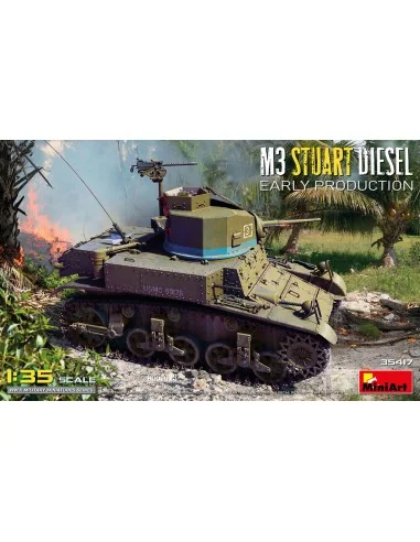 M3 Stuart Diesel Early Prod., 1/35 - MiniArt 35417