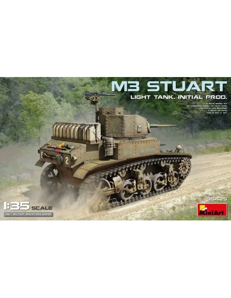 [NO_DESC] M3 Stuart Light Tank. Initial Prod., 1/35 - MiniArt 35425