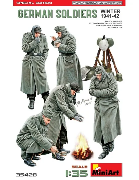 [NO_DESC] German Soldiers (Winter 1941-42) Special Edition, 1/35 - ...