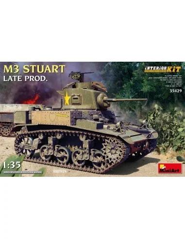 M3 Stuart Late Prod. Interior Kit, 1/35 - MiniArt 35429