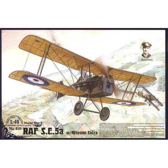 RAF S.E.5a w/ Hispano Suiza, 1/48 - Roden 419