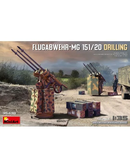 [NO_DESC] Flugabwehr-MG 151/20 Drilling, 1/35 - MiniArt 35438