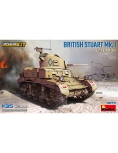 British Stuart Mk. I Late Prod. Interior Kit, 1/35 - MiniArt 35441