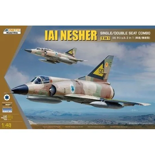 IAI NESHER, 1/48 - KINETIC K48056
