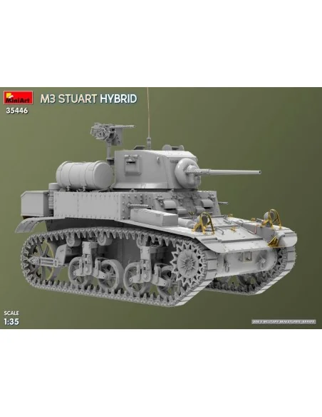 [NO_DESC] M3 Stuart Hybrid, 1/35 - MiniArt 35446