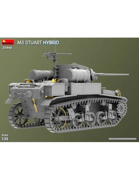 [NO_DESC] M3 Stuart Hybrid, 1/35 - MiniArt 35446