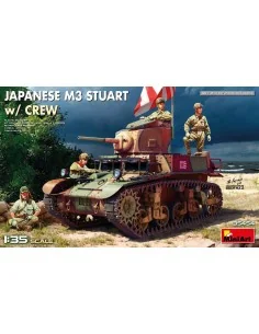 Japanese M3 Stuart w/ Crew, 1/35 - MiniArt 35454
