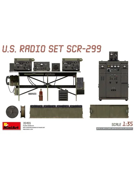 U.S. Radio Set SCR-299, 1/35 - MiniArt 35455