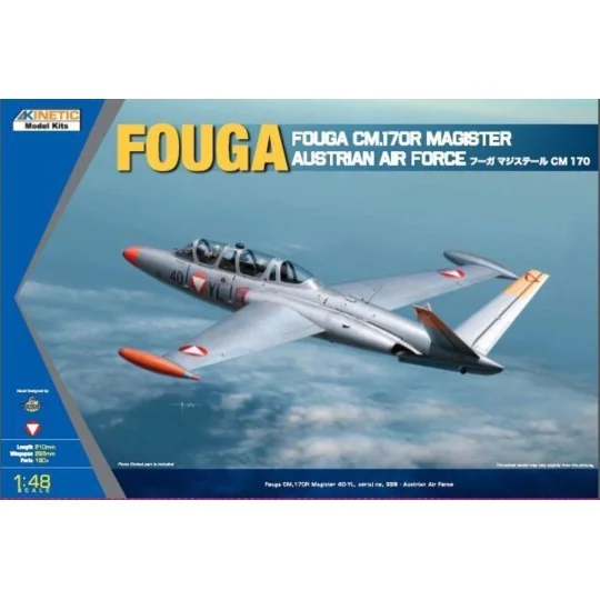 Fouga Magister CM 170 Austria - KINETIC K48059