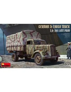 [NO_DESC] German 3t Cargo Truck 3, 6-36S Late Prod, 1/35 - MiniArt ...
