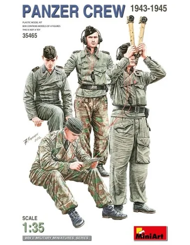 Panzer Crew (1943-1945), 1/35 - MiniArt 35465