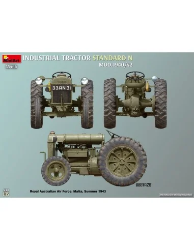 Standard N Industrial Tractor. Mod.1940/42, 1/35 - MiniArt 35466