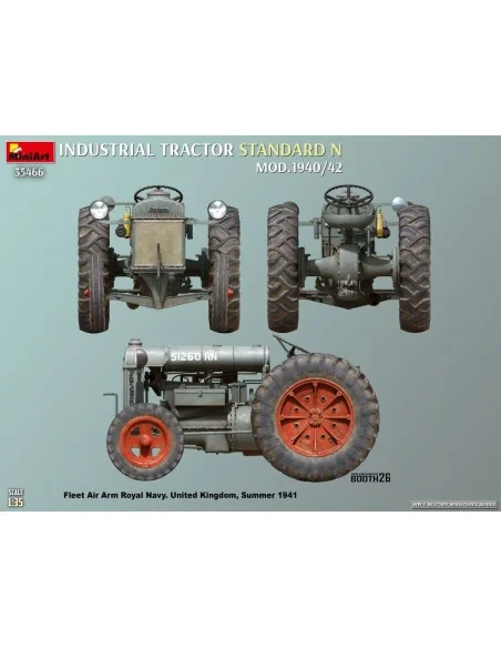 Standard N Industrial Tractor. Mod.1940/42, 1/35 - MiniArt 35466