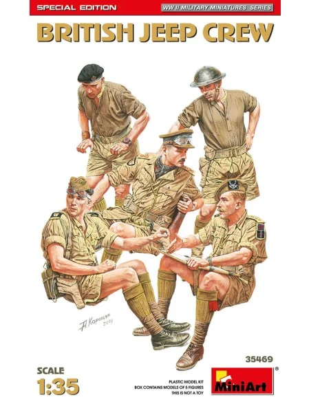 [NO_DESC] British Jeep Crew. Special Edition, 1/35 - MiniArt 35469